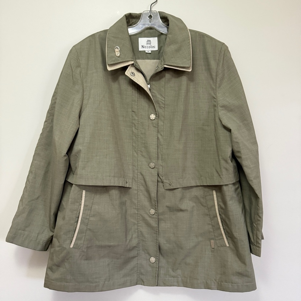 21. Niccolini Women's Khaki Coat